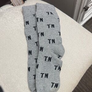 Gray TN Patterned Men's Socks
